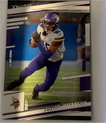 2022 Panini Prestige #192 Justin Jefferson — front