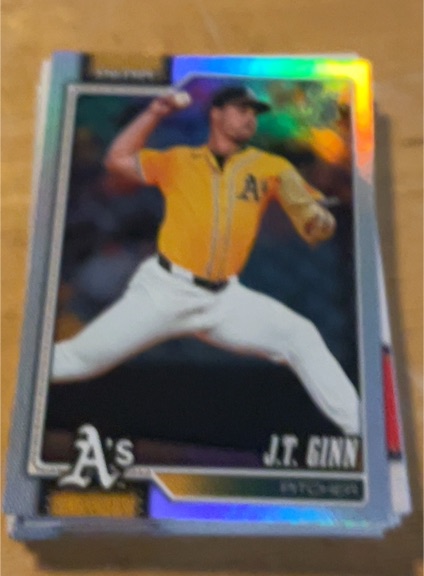 2026 Topps Series 1 #153 J.T. Ginn — front
