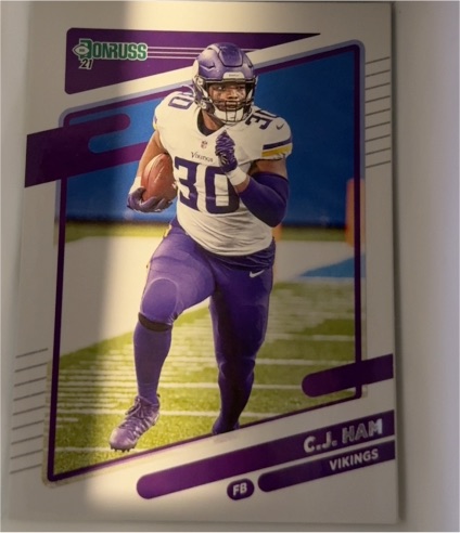 2021 Panini Donruss #130 C.J. Ham — front