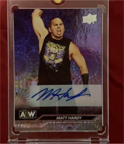 2024 Upper Deck AEW #13 Matt Hardy — front