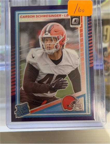 2025 Panini Donruss Optic #217 Carson Schwesinger — front