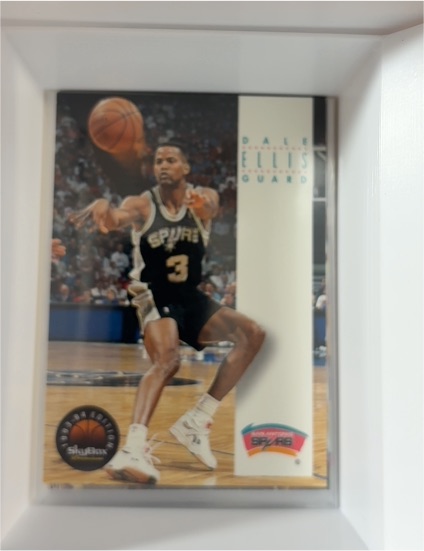 1993-94 Skybox Premium #165 Dale Ellis San Antonio Spurs — front
