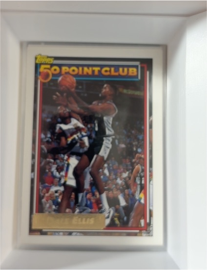1992-93 Topps #204 Dale Ellis 50 Point Club — front