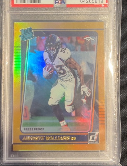 2021 Donruss #275 Javonte Williams — front
