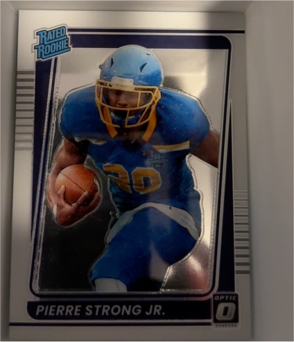 2022 Panini Donruss Optic #30 Pierre Strong Jr. — front