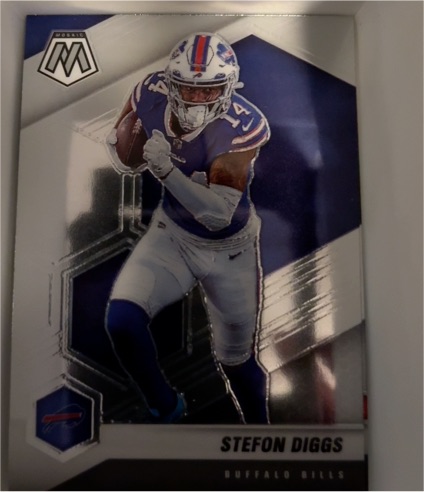 2021 Panini Mosaic #29 Stefon Diggs — front
