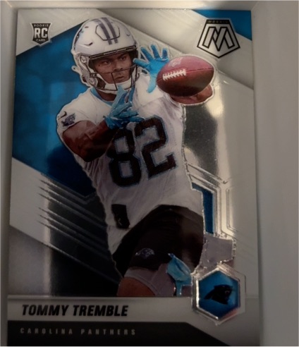 2021 Panini Mosaic #385 Tommy Tremble Rookie Carolina Panthers — front