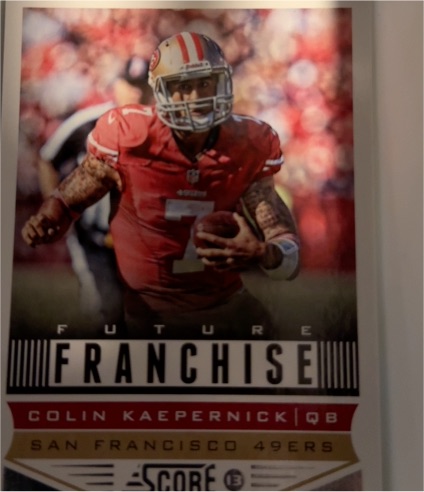 2013 Panini Score Future Franchise #326 Colin Kaepernick — front