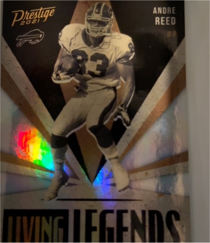 2021 Panini Prestige #LL-6 Andre Reed Living Legends — front