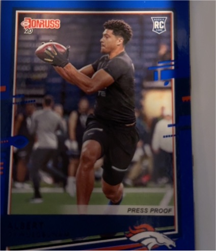 2020 Donruss #274 Albert Okwuegbunam — front
