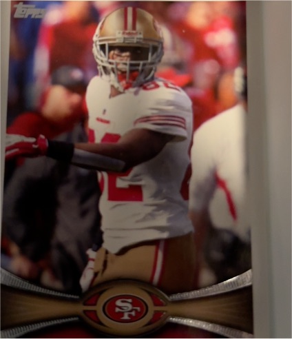 2012 Topps San Francisco 49ers Football Card — front