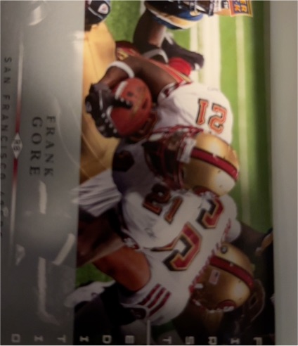 2008 Upper Deck #164 Frank Gore — front