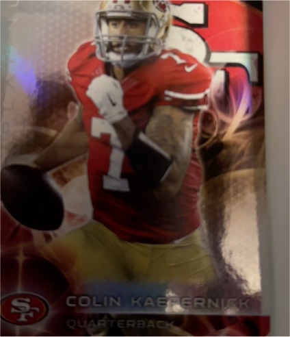 2015 Topps Platinum #7 Colin Kaepernick — front