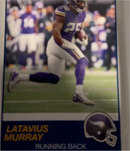 2019 Panini Score #234 Latavius Murray — front
