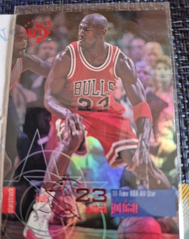 1997-98 Upper Deck UD3 #23 Michael Jordan — front
