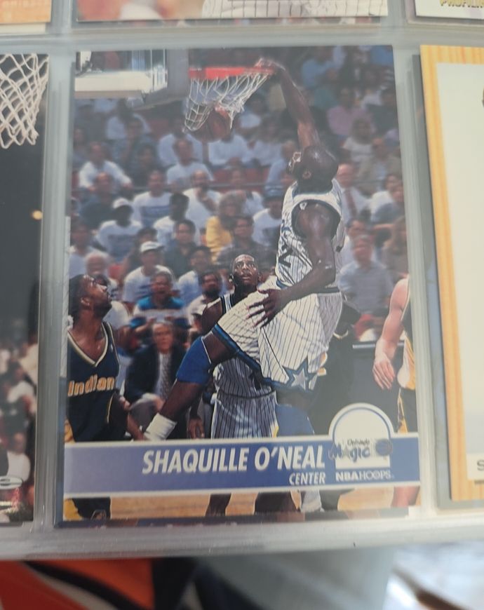 1993 NBA Hoops Shaquille O'Neal — front