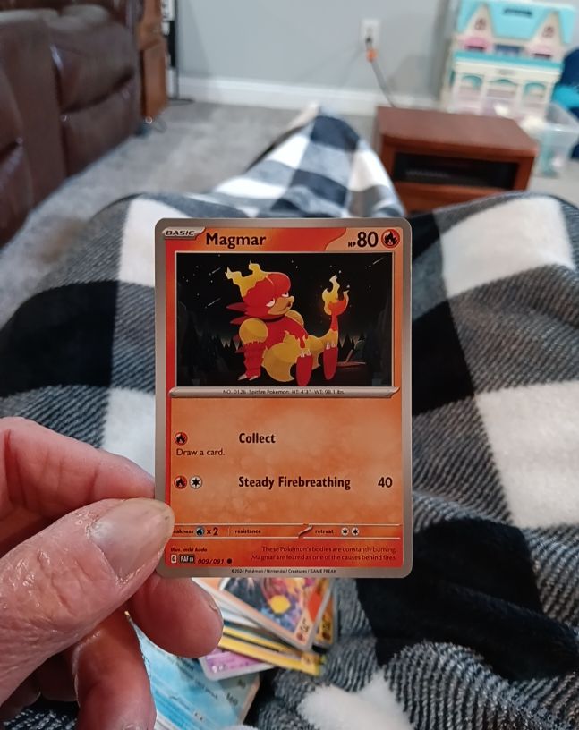 2024 Pokémon #009 Magmar — front