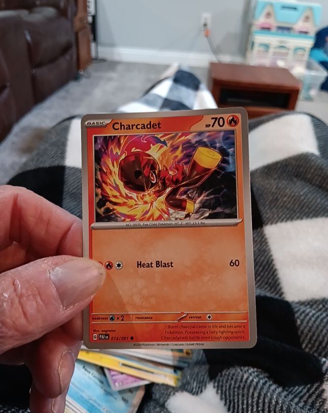 2024 Pokémon #014 Charcadet — front