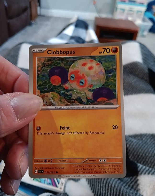 2024 Pokémon SV: Paldean Fates #051 Clobbopus — front