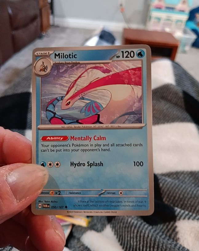 2024 Pokémon SV06: Twilight Masquerade #050 Milotic — front
