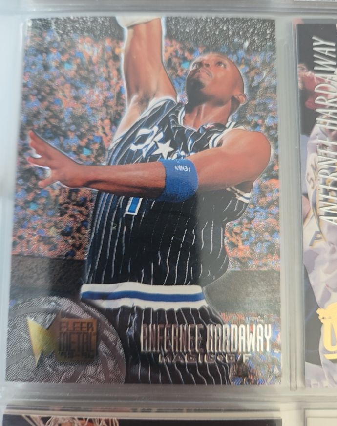 1995-96 Fleer Metal #77 Anfernee Hardaway — front