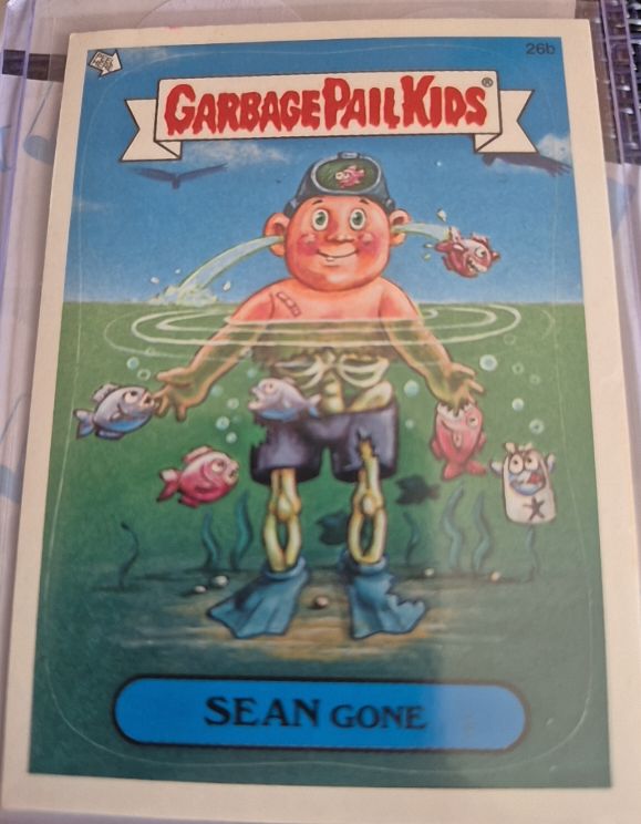 2004 Topps Garbage Pail Kids All-New Series 2 #26b Sean Gone — front