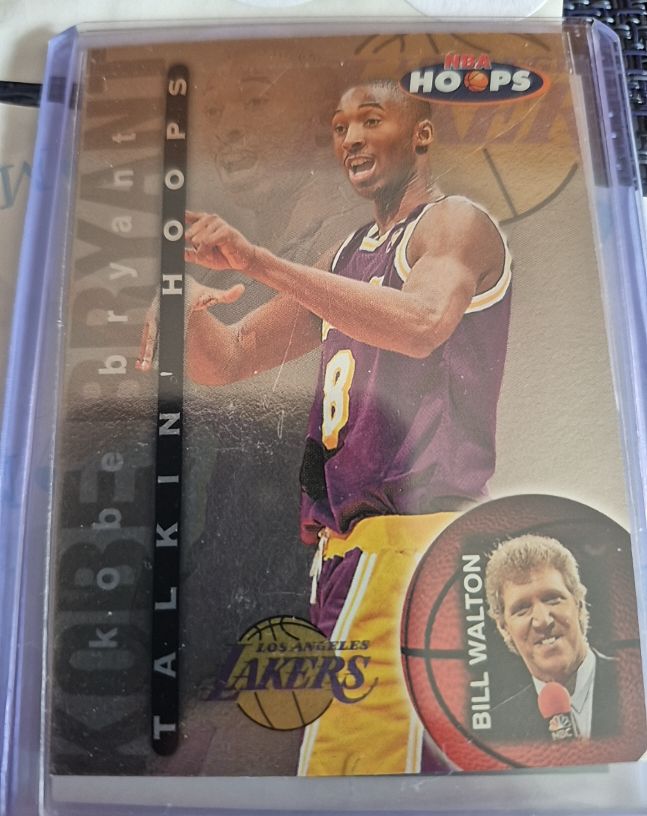 1997-98 Skybox Hoops #15 Kobe Bryant Talkin' Hoops Bill Walton — front
