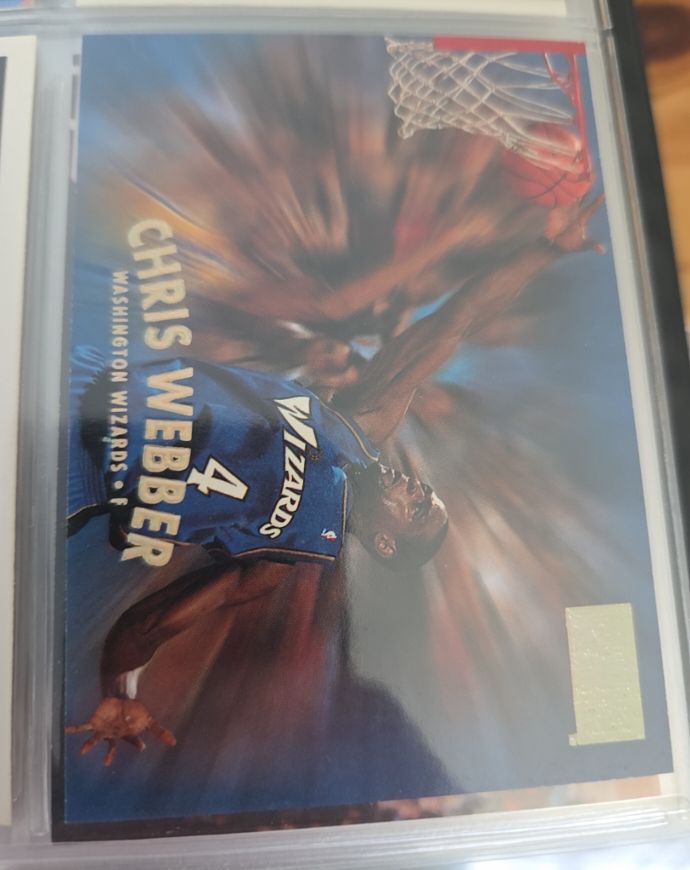 1997-98 SkyBox Premium #209 Chris Webber — front