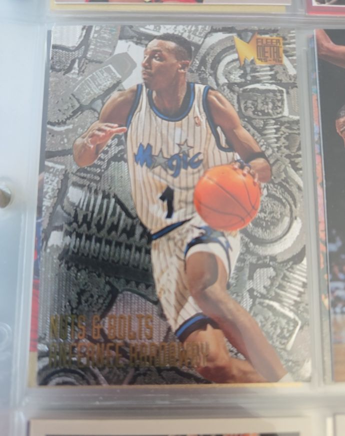 1995-96 Fleer Metal #209 Anfernee Hardaway — front