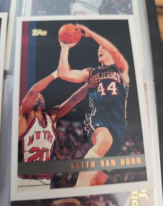 1997-98 Topps #118 Keith Van Horn — front