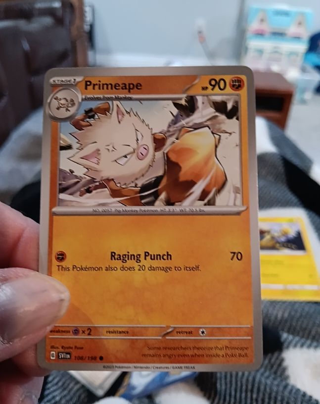 2023 Pokémon #046 Primeape — front