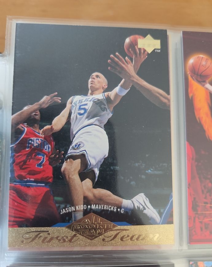 1995-96 Upper Deck #155 Jason Kidd Dallas Mavericks — front