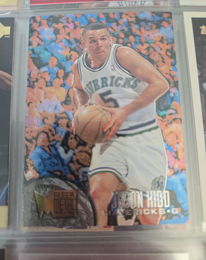 1995-96 Fleer Metal #22 Jason Kidd — front