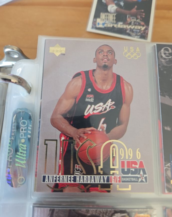 1995-96 Upper Deck #316 Anfernee Hardaway USA Basketball — front