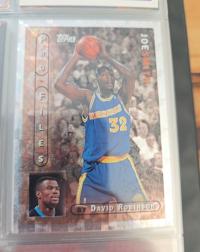 1996-97 Topps Pro Files #PF-6 Joe Smith — front