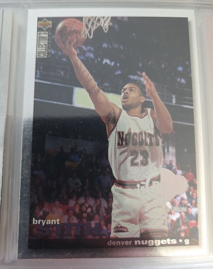 1995-96 Upper Deck Collector's Choice #248 Bryant Stith Denver Nuggets — front