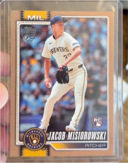 2026 Topps Series 1 #10 Jacob Misiorowski — front