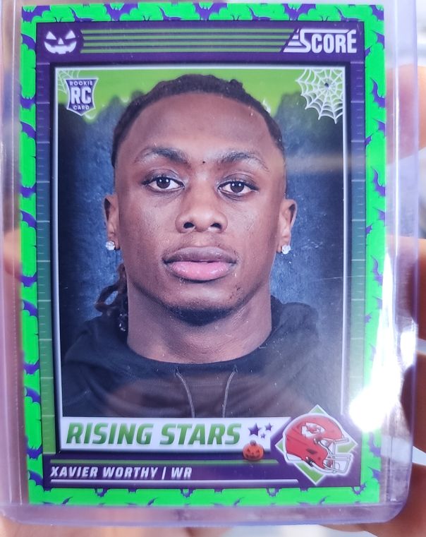 2024 Panini Score-A-Treat #50 Xavier Worthy — front