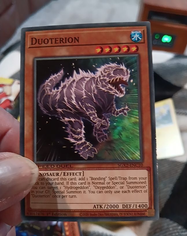 2020 Yu-Gi-Oh! SGX2-ENC10 Duoterion — front