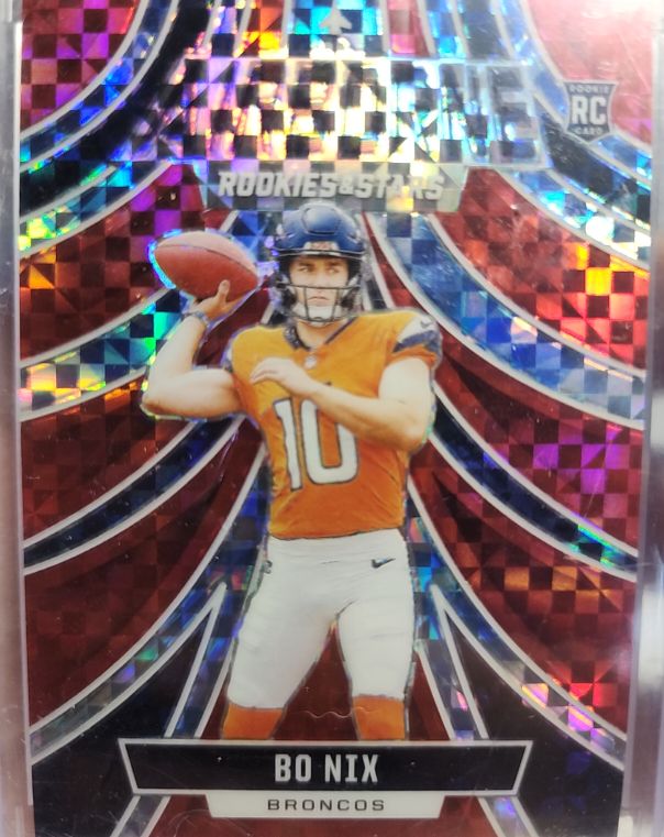 2024 Panini Rookies & Stars Airborne #A-BNX Bo Nix — front