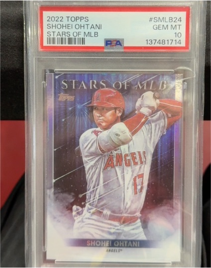 2022 Topps Stars of MLB #SMLB24 Shohei Ohtani — front