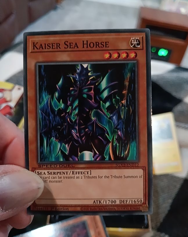 2020 Yu-Gi-Oh! SKE-015 Kaiser Sea Horse — front