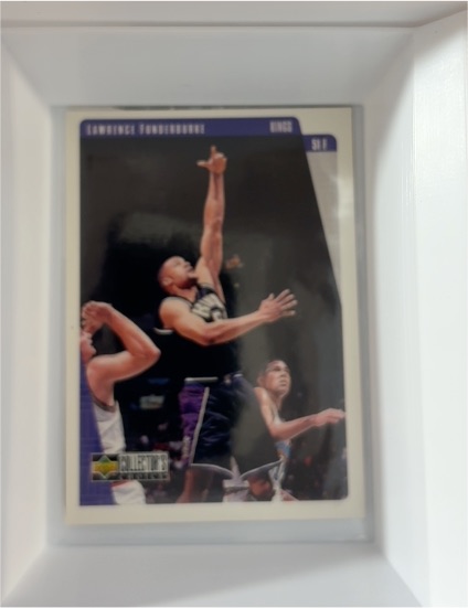 1997-98 Upper Deck Collector's Choice #318 Lawrence Funderburke Sacramento Kings — front