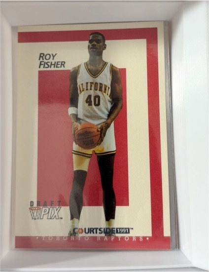 1991 Courtside Draft Pix #20 Roy Fisher — front