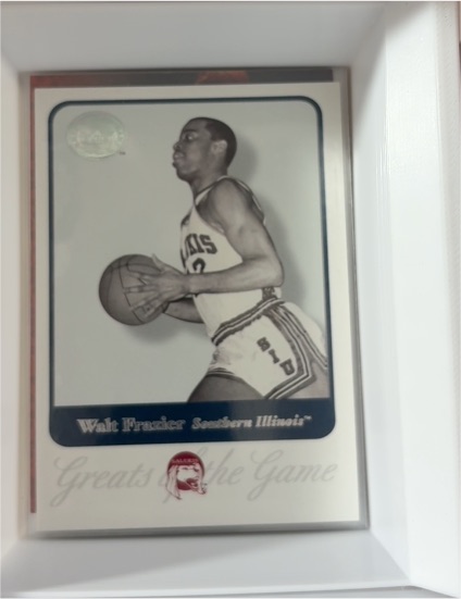 2001 Fleer Greats of the Game #74 Walt Frazier — front