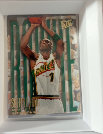 1995-96 Fleer Ultra #273 Sherrell Ford — front