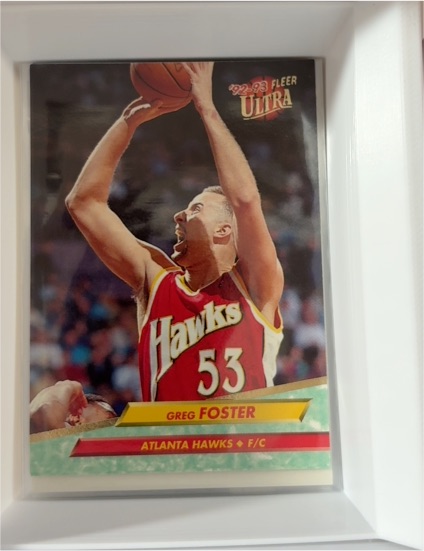 1992-93 Fleer Ultra #222 Greg Foster — front