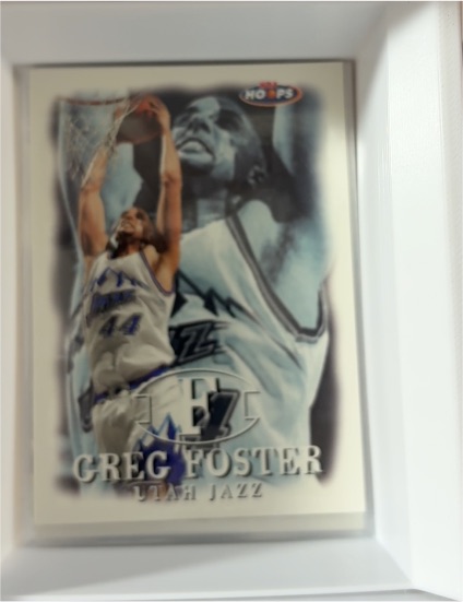 1998-99 Hoops #49 Greg Foster — front