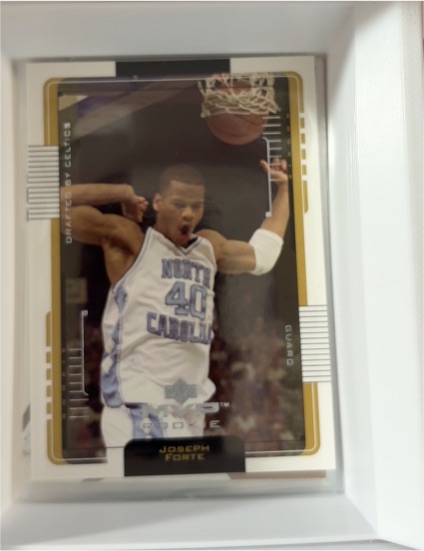 2001-02 Upper Deck MVP #206 Joseph Forte — front