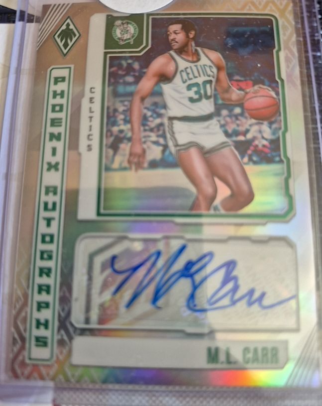2023-24 Panini Phoenix Autographs Silver #PA-MLC M.L. Carr — front